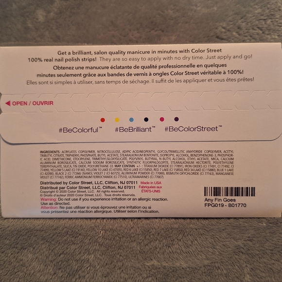 Color Street Any Fin Goes NIB - Picture 2 of 2